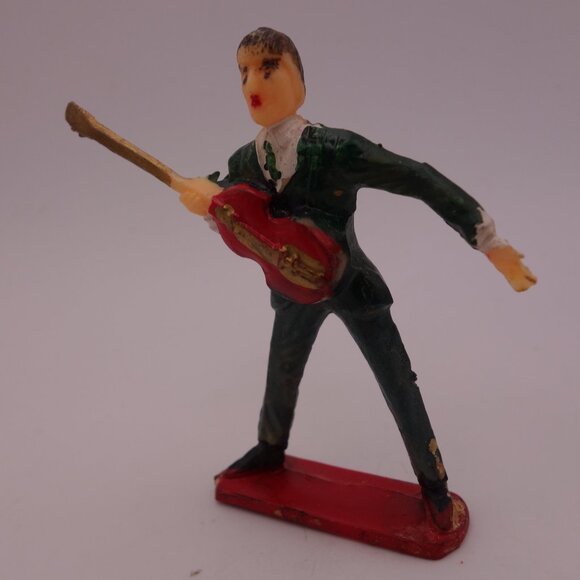 Vintage Beatles Ed Sullivan Show Plastic Cake Toppers - Picture 15 of 16